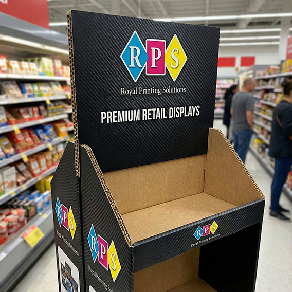 Corrugated Paper Board POP Display